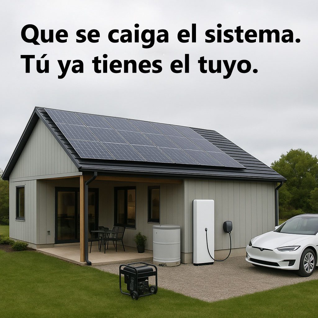 ¡Apagón general! Haz tu casa autónoma, antes de que nos invadan los rusos
