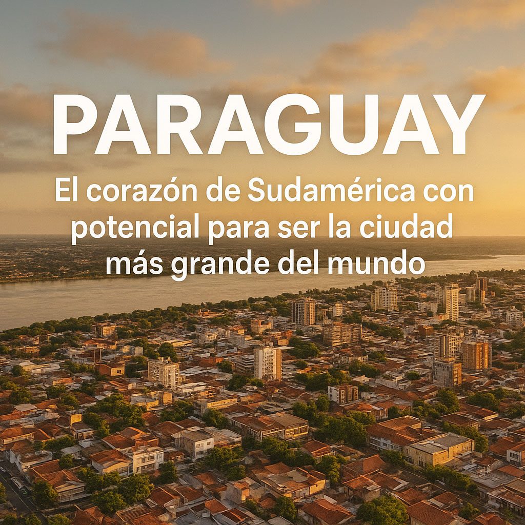 Paraguay, El corazón de Sudamérica con potencial para ser la ciudad más grande del mundo